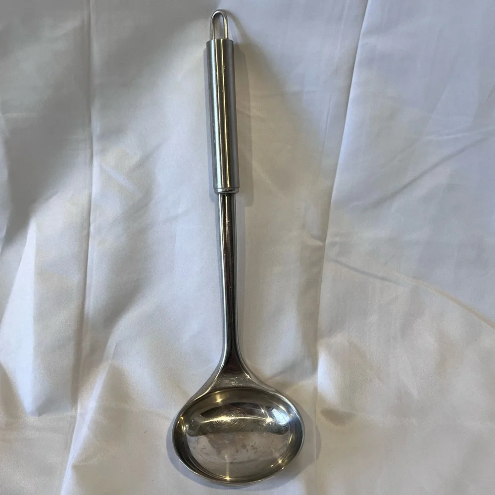 Vintage Ekco Eterna 18/8 Stainless Steel Soup Ladle Serving Utensil Kitchenware